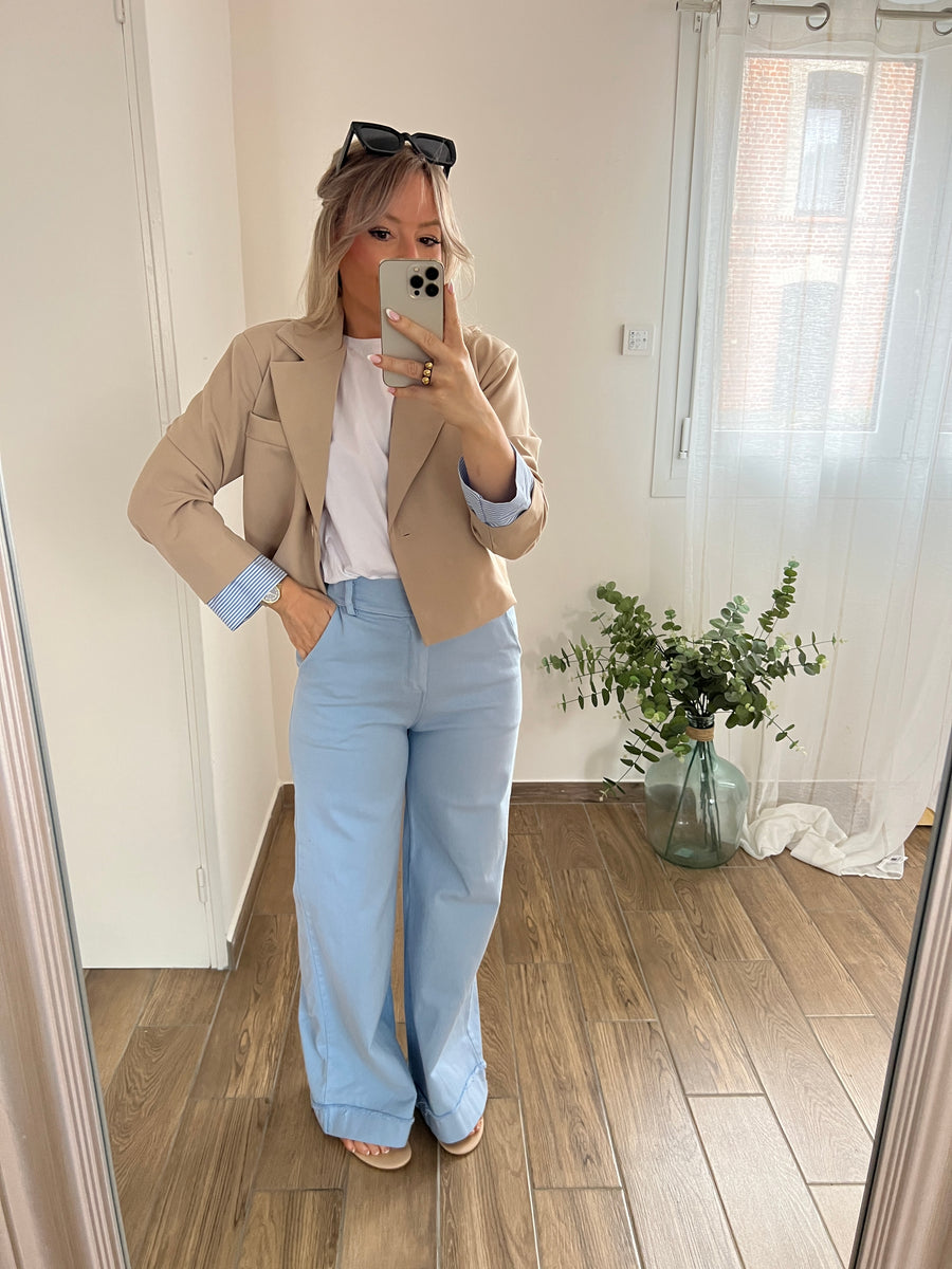 LE BLAZER COURT BEIGE