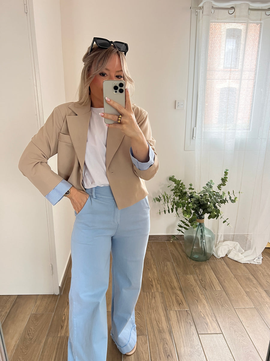 LE BLAZER COURT BEIGE
