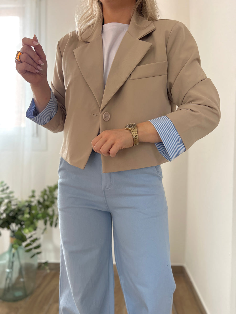 LE BLAZER COURT BEIGE