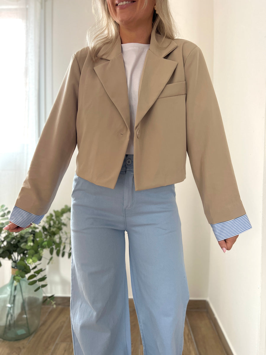 LE BLAZER COURT BEIGE