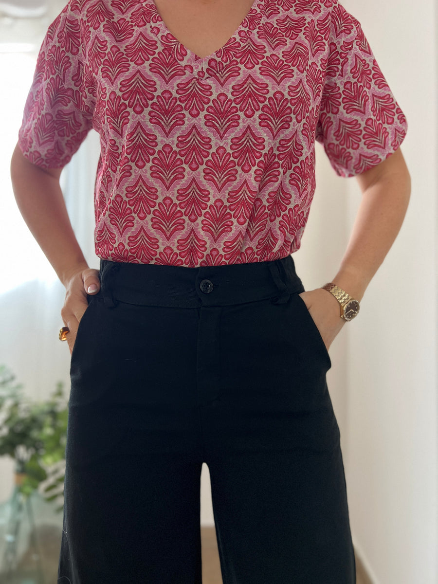 LE PANTALON FLARE NOIR