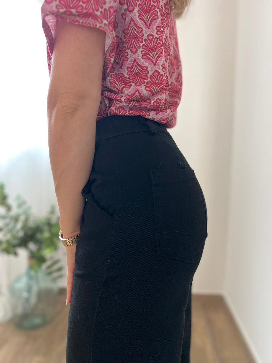 LE PANTALON FLARE NOIR