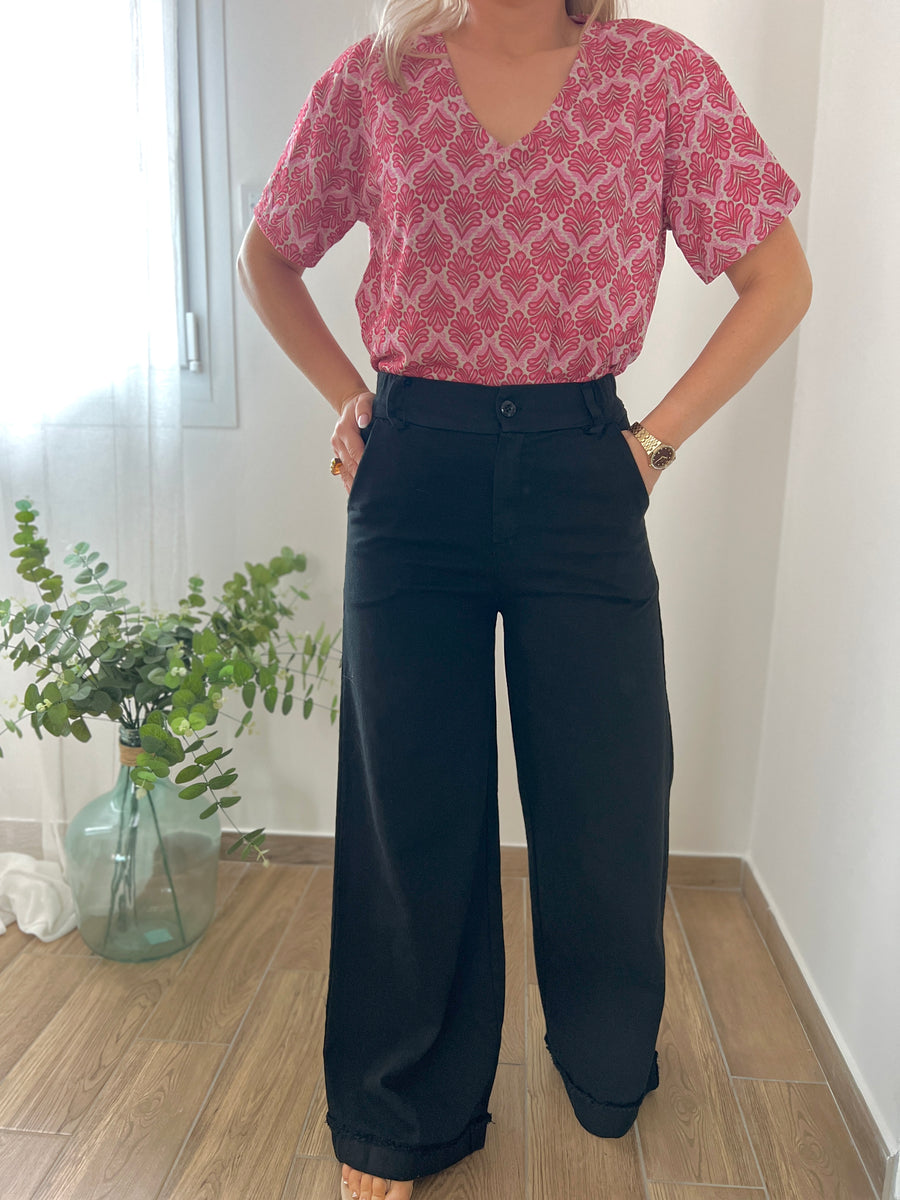 LE PANTALON FLARE NOIR