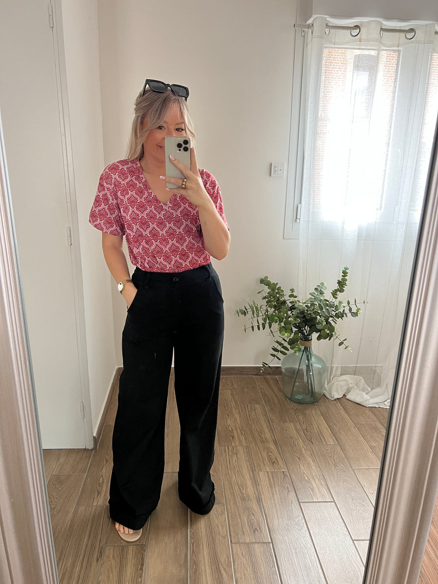 LE PANTALON FLARE NOIR