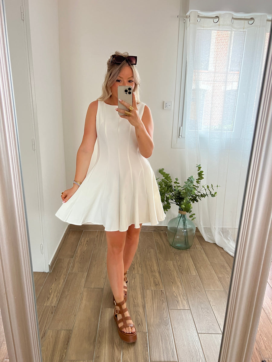 LA ROBE BABYDOLL BLANCHE