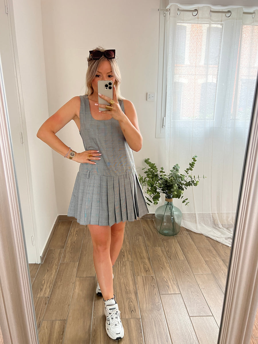L'ENSEMBLE BLAZER ROBE GRIS