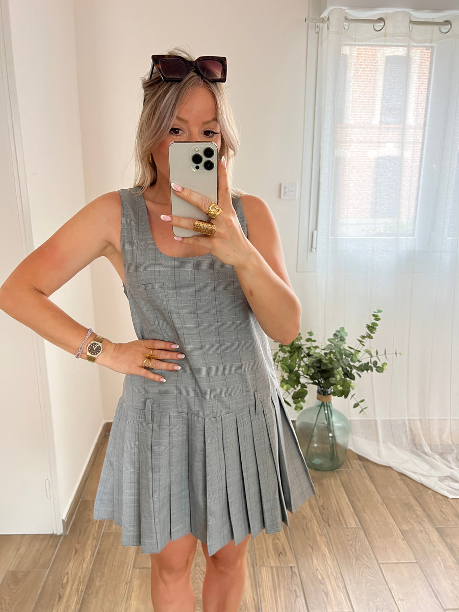 L'ENSEMBLE BLAZER ROBE GRIS