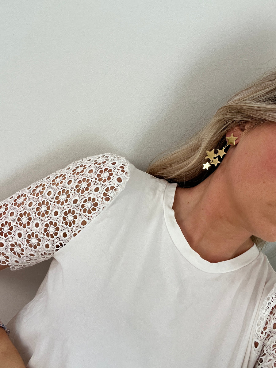 LES BOUCLES D'OREILLE ÉTOILES