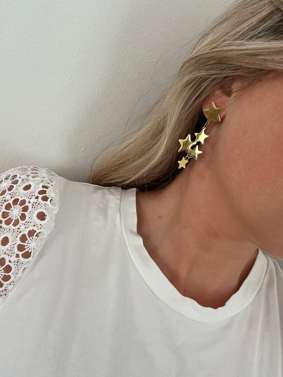 LES BOUCLES D'OREILLE ÉTOILES