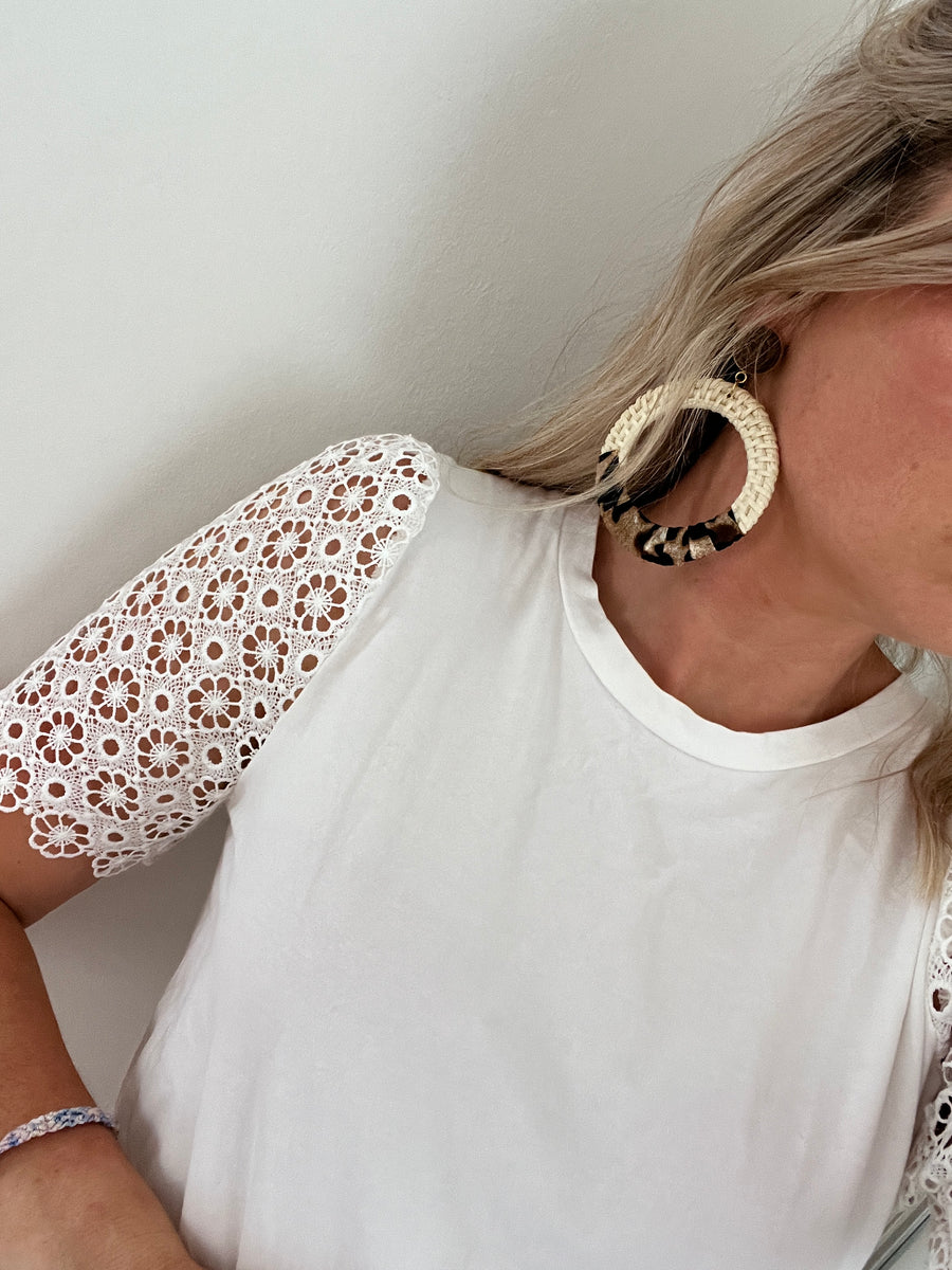 LES BOUCLES D'OREILLE RAPHIA LÉO