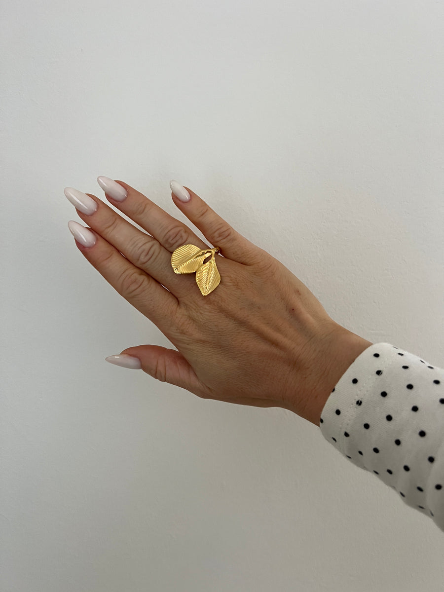 LA BAGUE FEUILLE