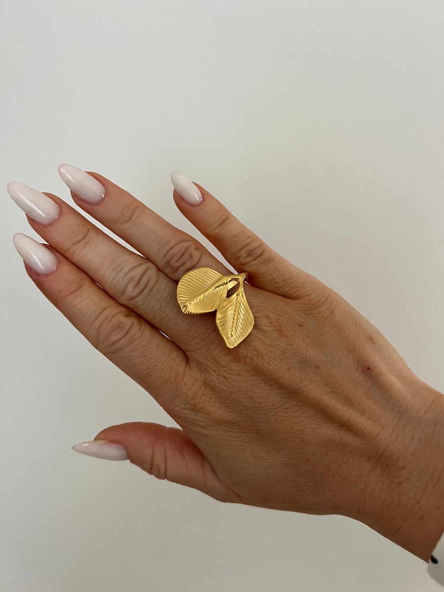 LA BAGUE FEUILLE