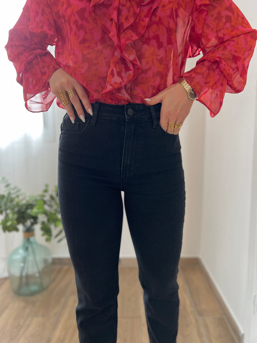 LE JEAN BASIQUE MUM NOIR