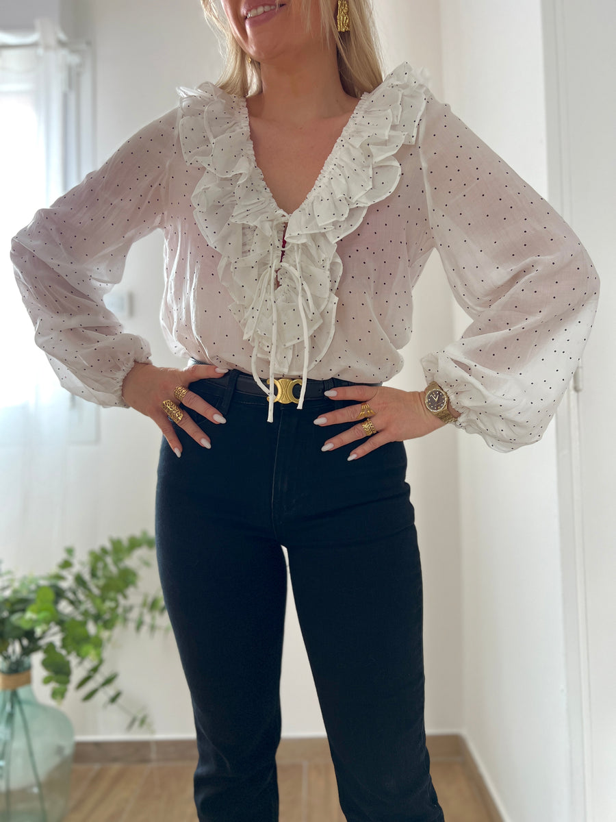 LA BLOUSE TK POIS