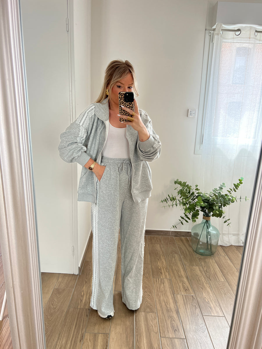 LE JOGGING GIRLY GRIS