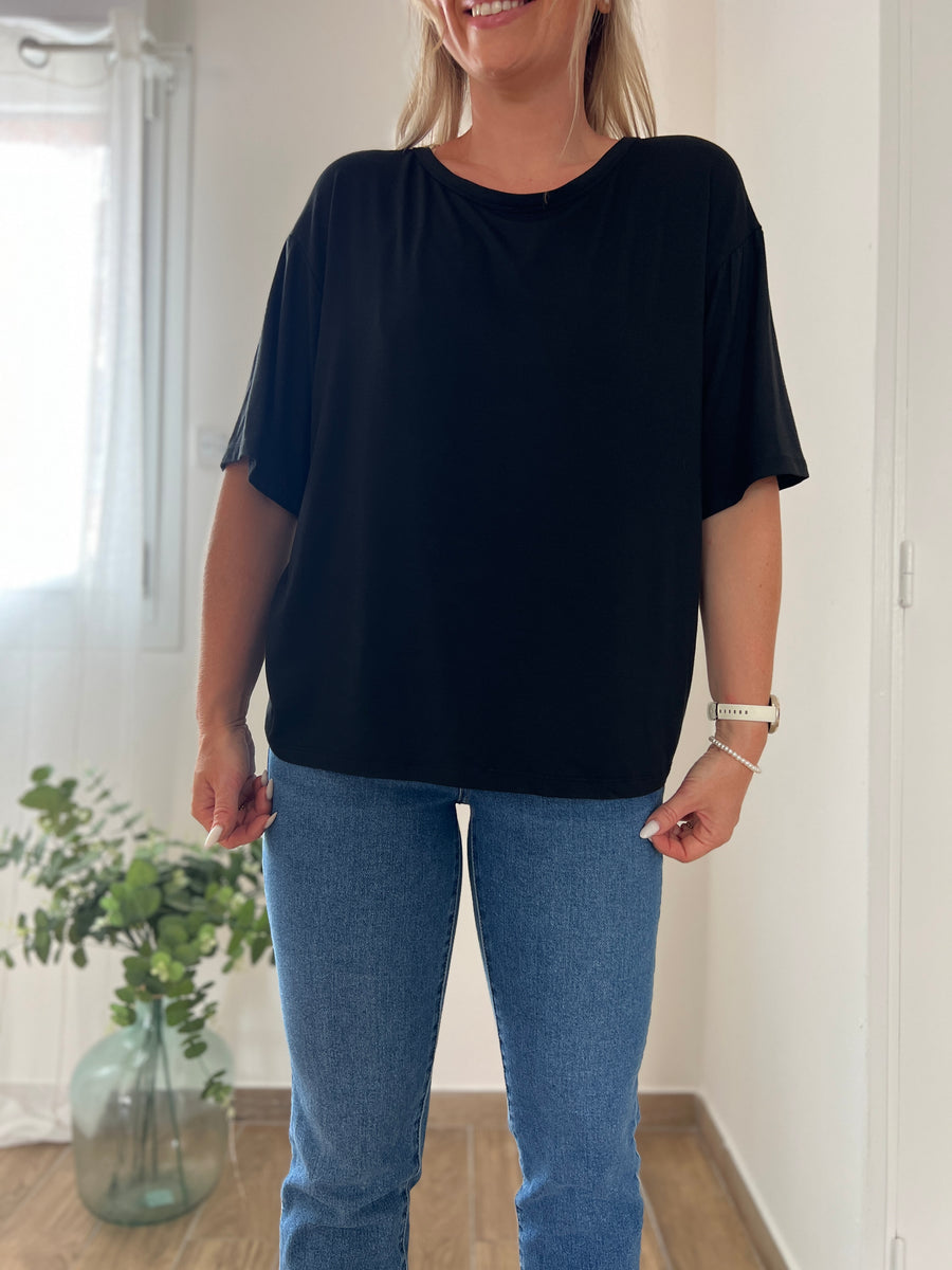 LE T-SHIRT BASIQUE NOIR