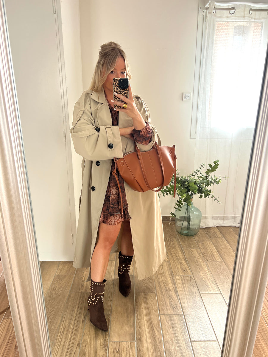 LE TRENCH BASIQUE BEIGE
