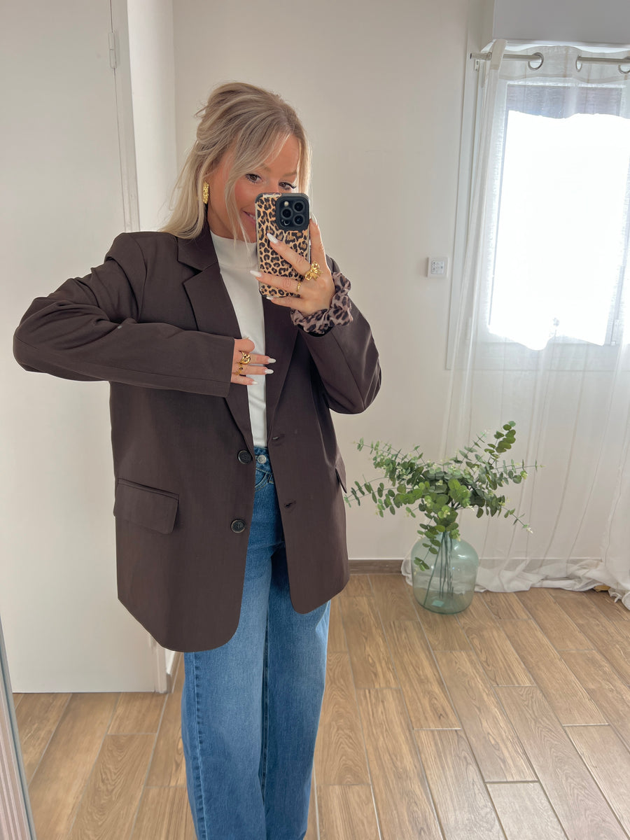 LE BLAZER FRANKIE MARRON