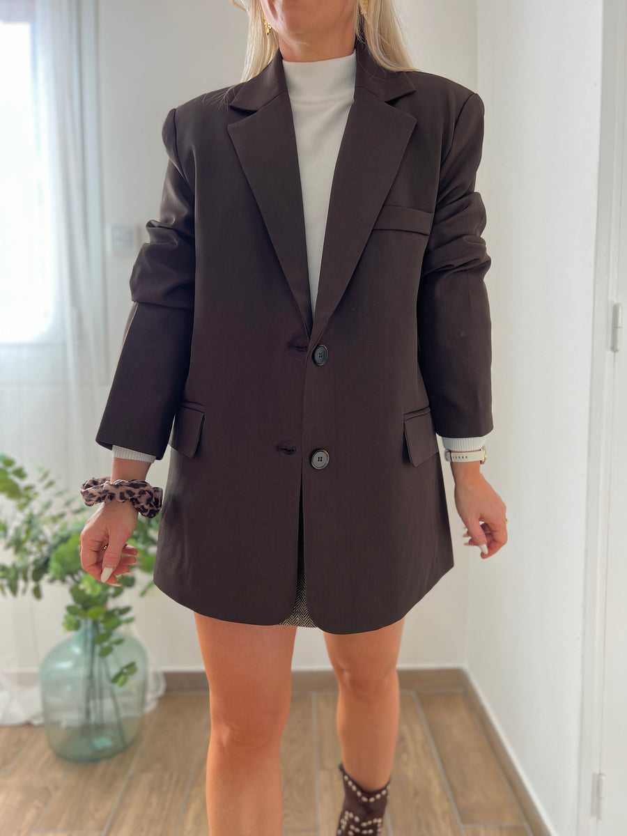 LE BLAZER FRANKIE MARRON