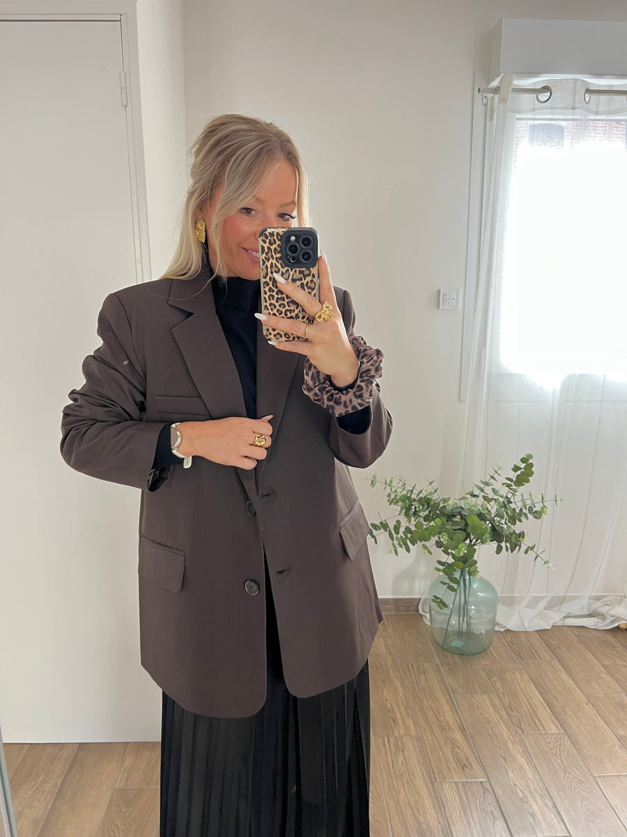 LE BLAZER FRANKIE MARRON