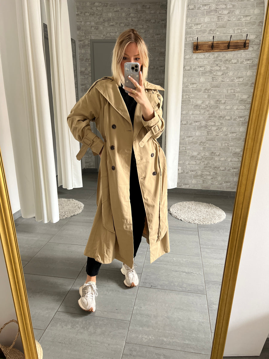 LE TRENCH LONG CAMEL