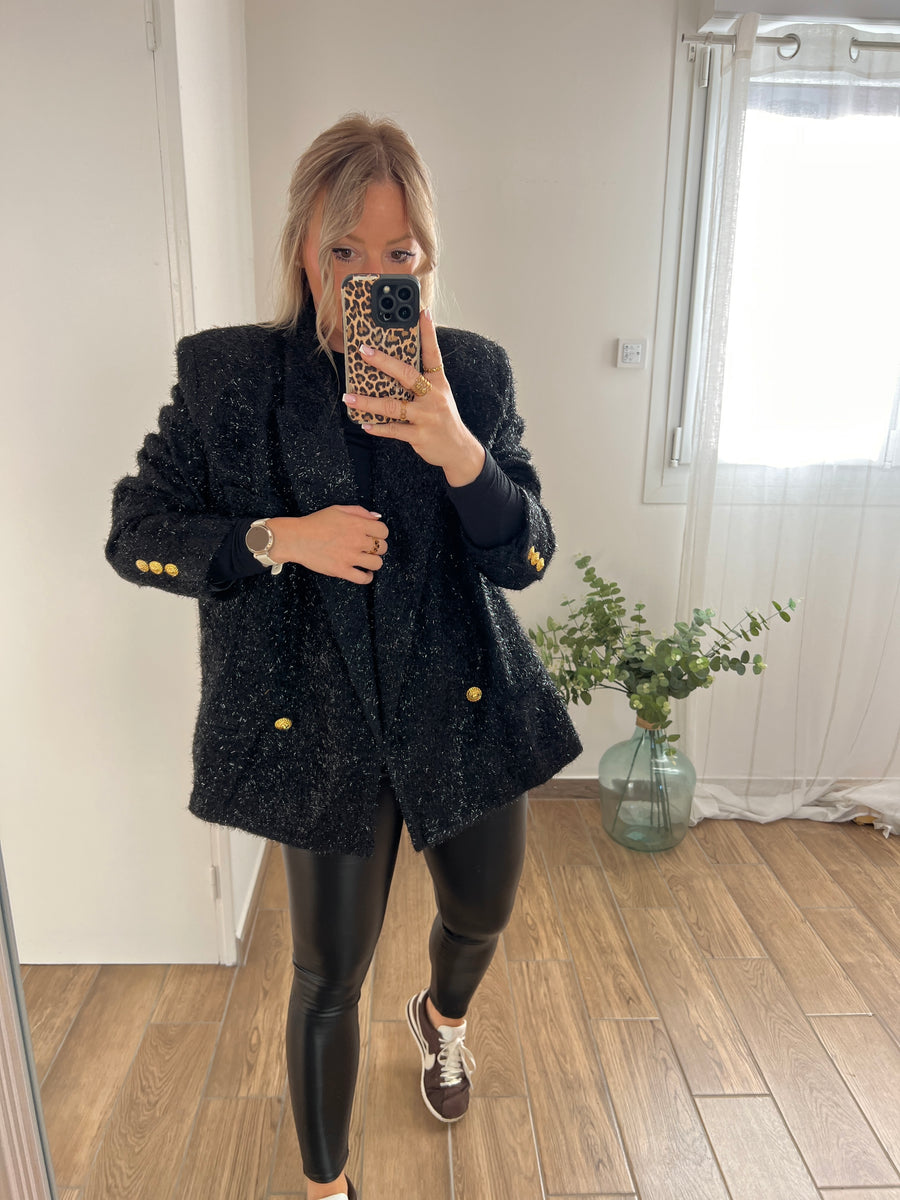 LE BLAZER OVERSIZE NOIR