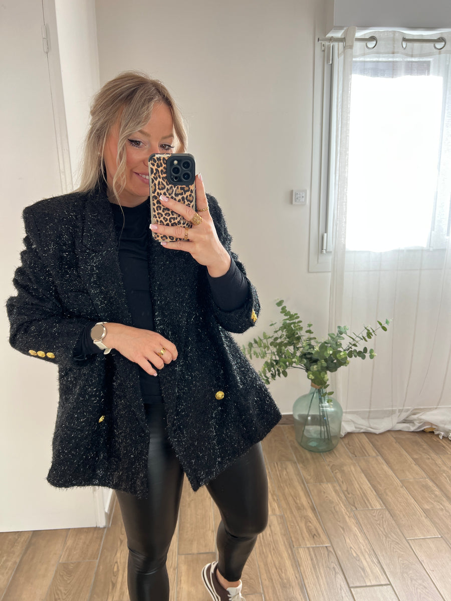 LE BLAZER OVERSIZE NOIR