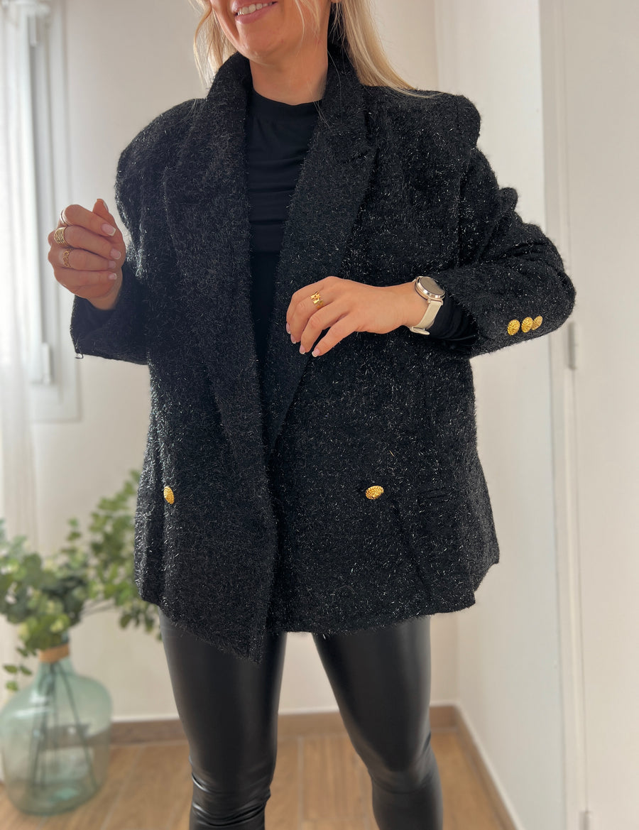 LE BLAZER OVERSIZE NOIR