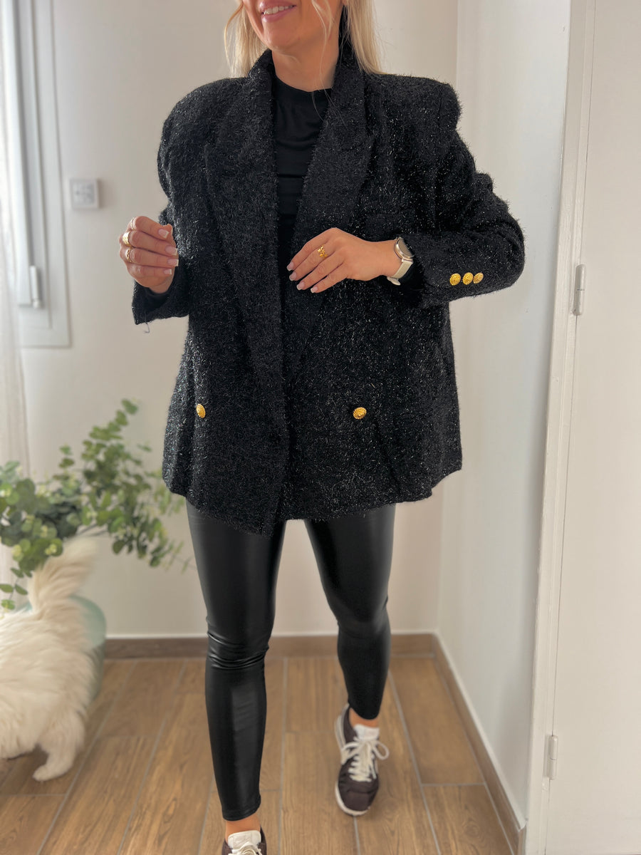 LE BLAZER OVERSIZE NOIR