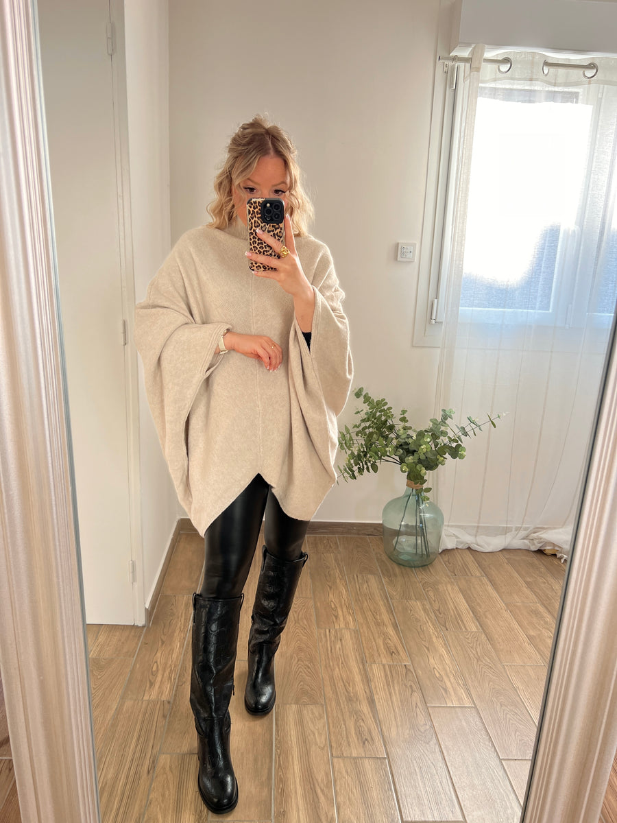 LE PULL CAPE BEIGE