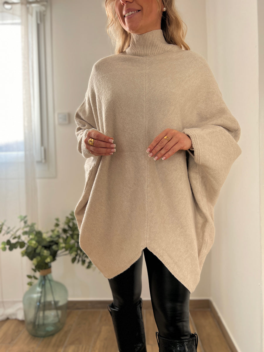 LE PULL CAPE BEIGE