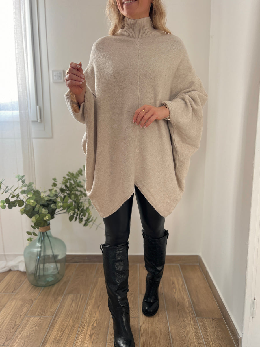 LE PULL CAPE BEIGE