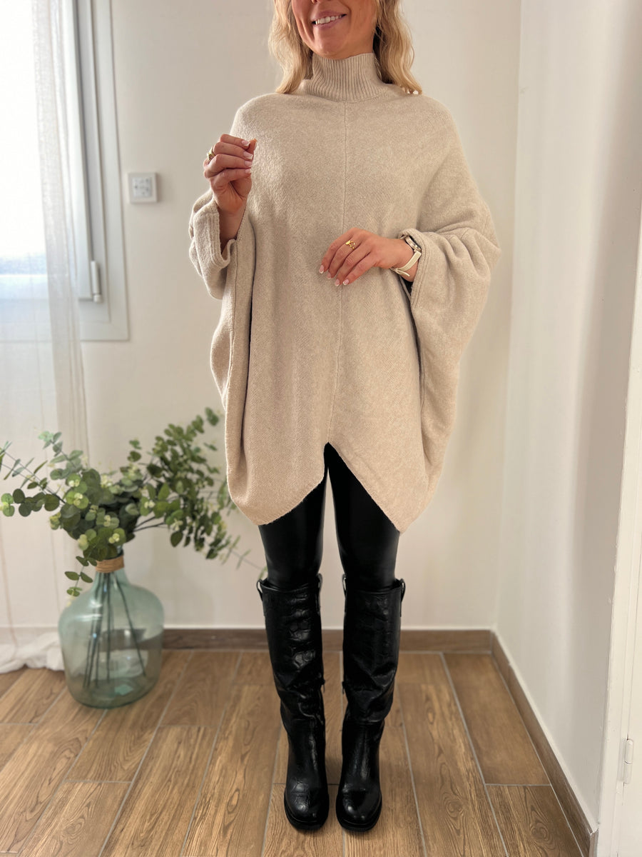 LE PULL CAPE BEIGE