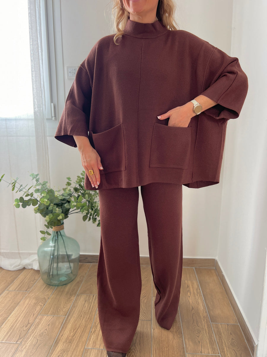 L'ENSEMBLE CHIC MAILLE CHOCO