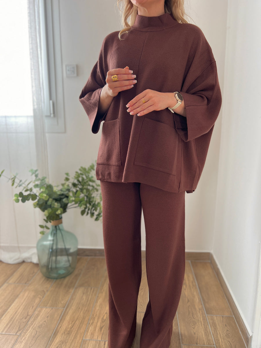 L'ENSEMBLE CHIC MAILLE CHOCO