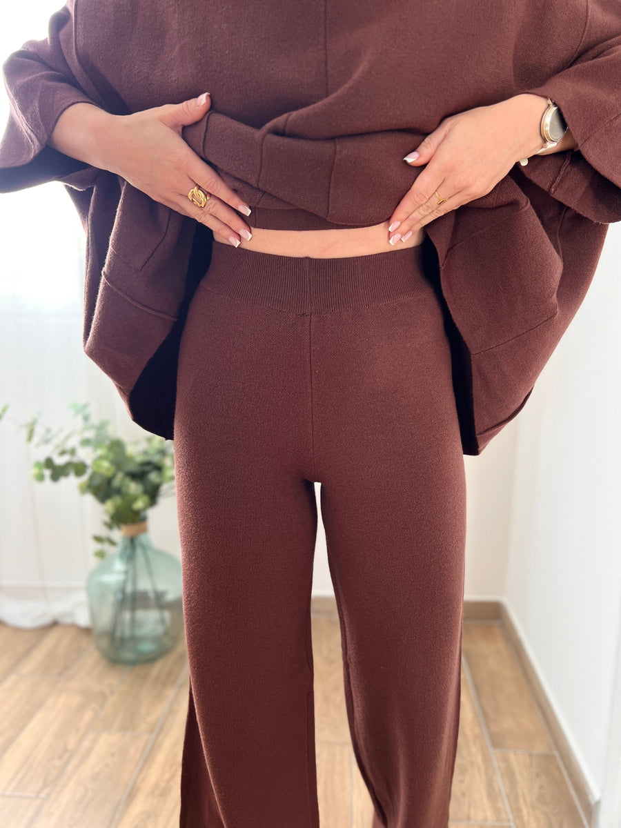 L'ENSEMBLE CHIC MAILLE CHOCO