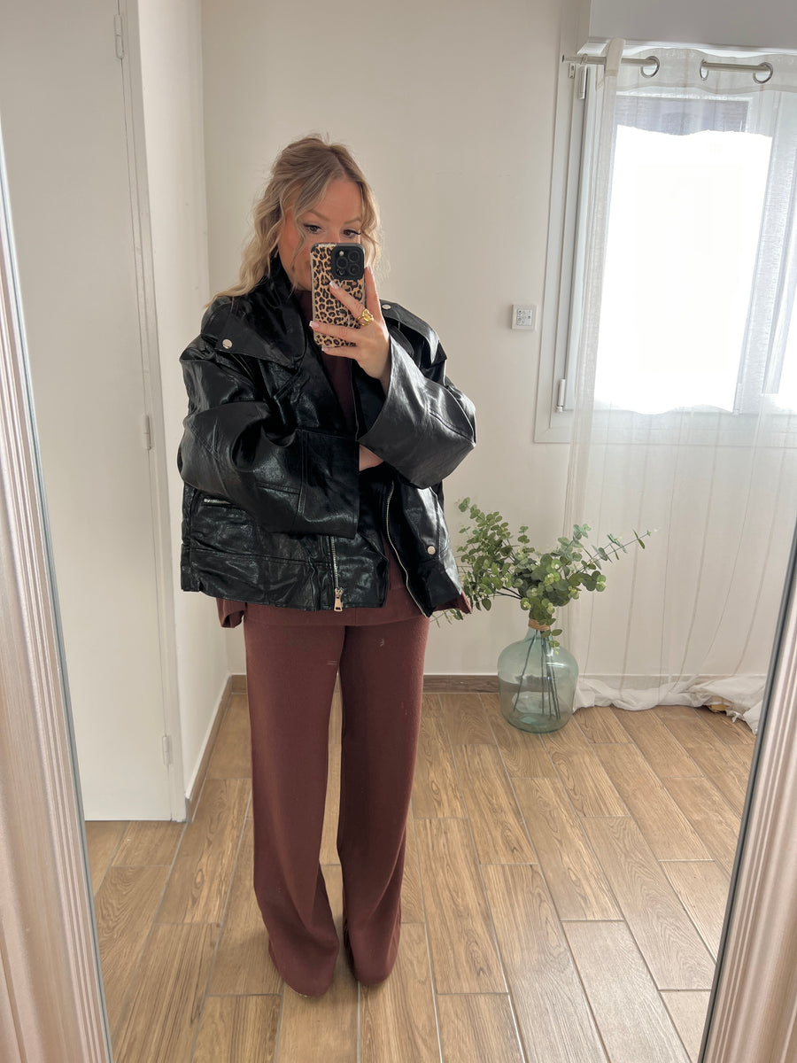 L'ENSEMBLE CHIC MAILLE CHOCO