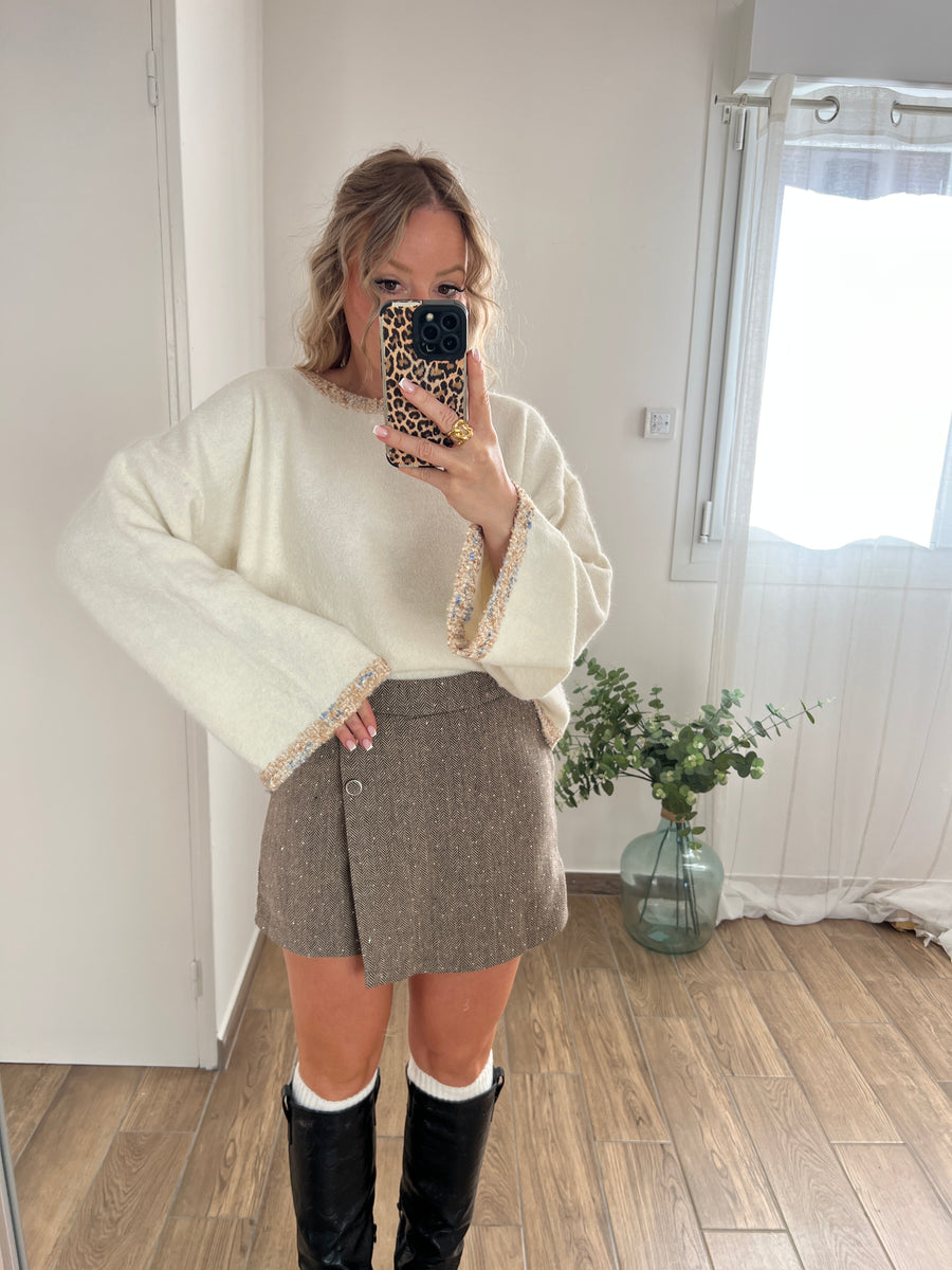 LE PULL TOUT DOUX ECRU