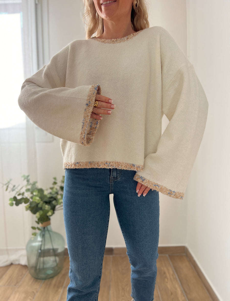 LE PULL TOUT DOUX ECRU