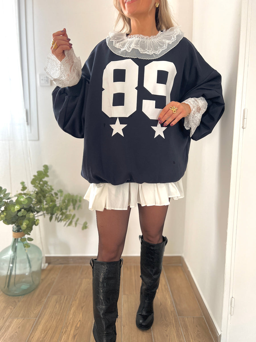 LE SWEAT LONG MARINE