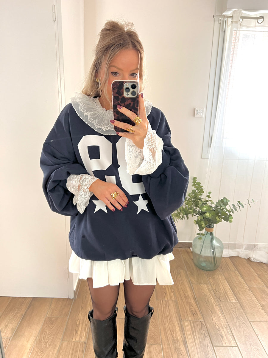 LE SWEAT LONG MARINE