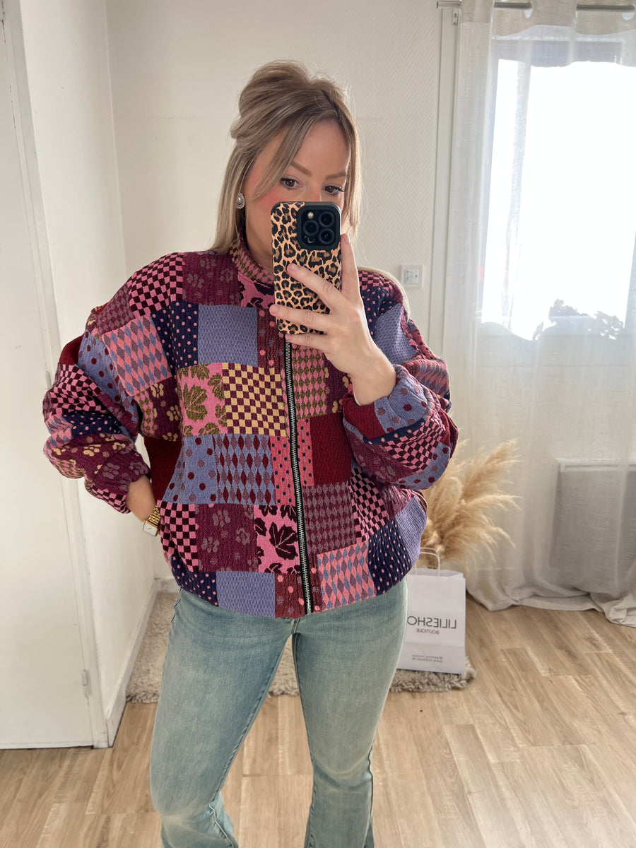 LE BOMBERS PATCHWORK BORDEAUX