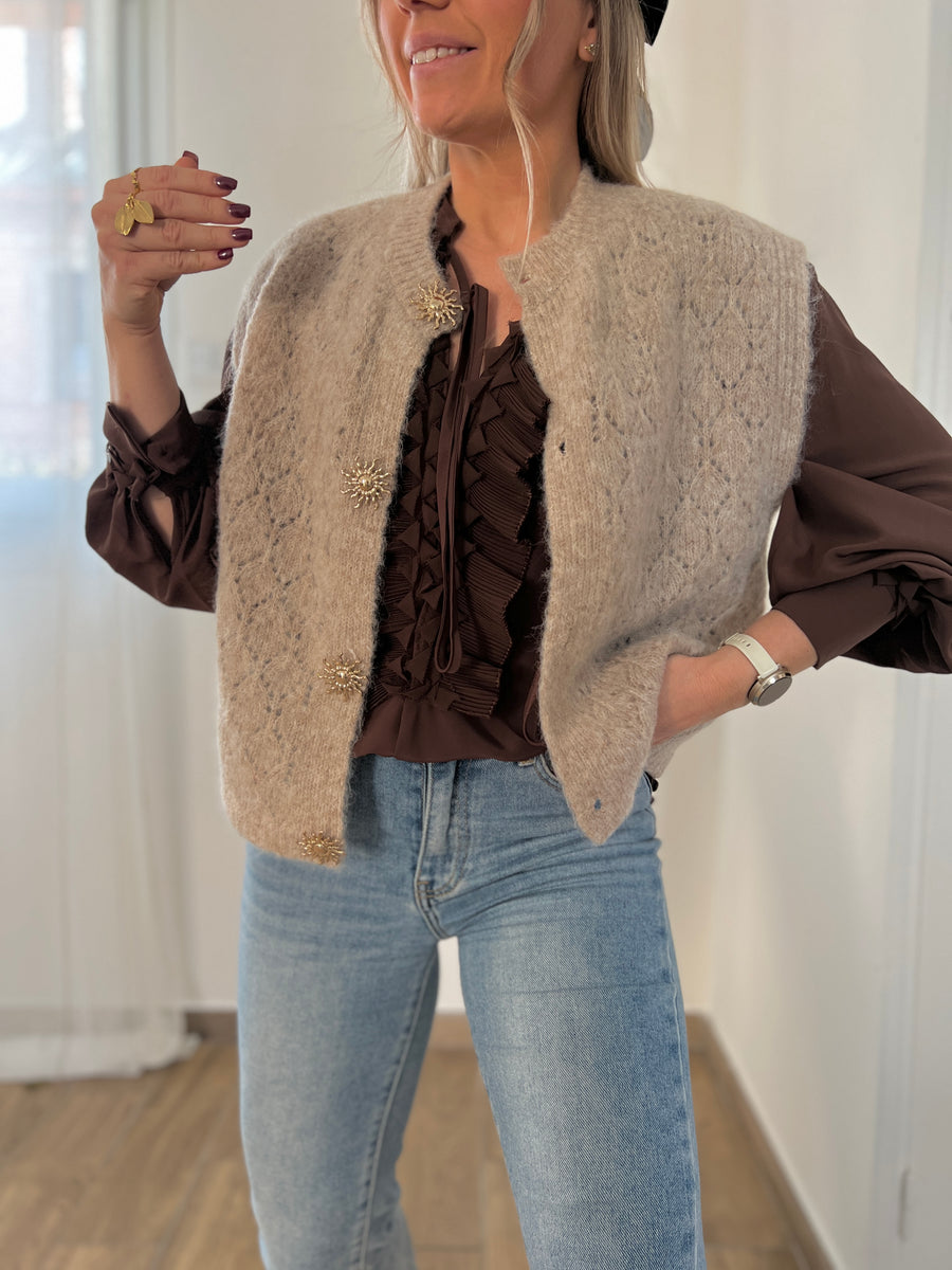 LE GILET SANS MANCHE BIJOU