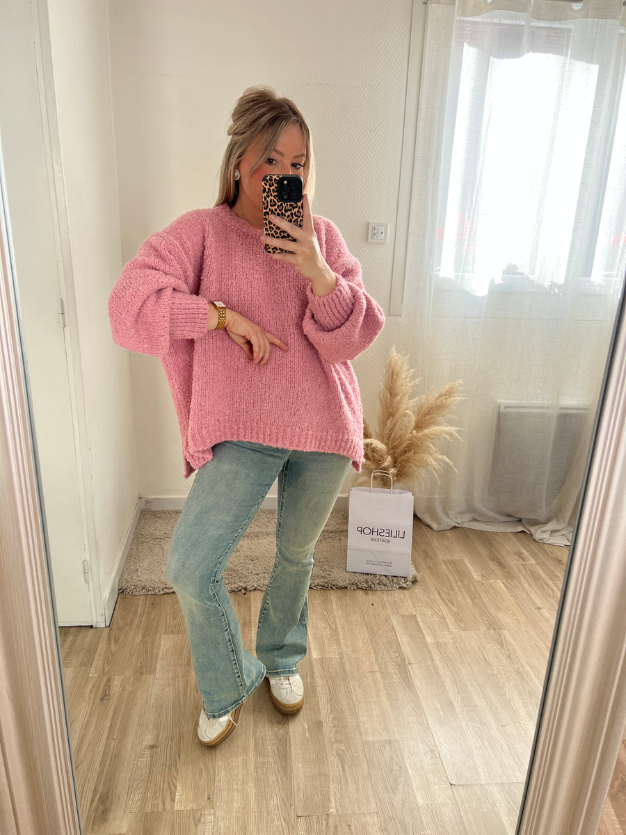 LE PULL AMPLE ROSE