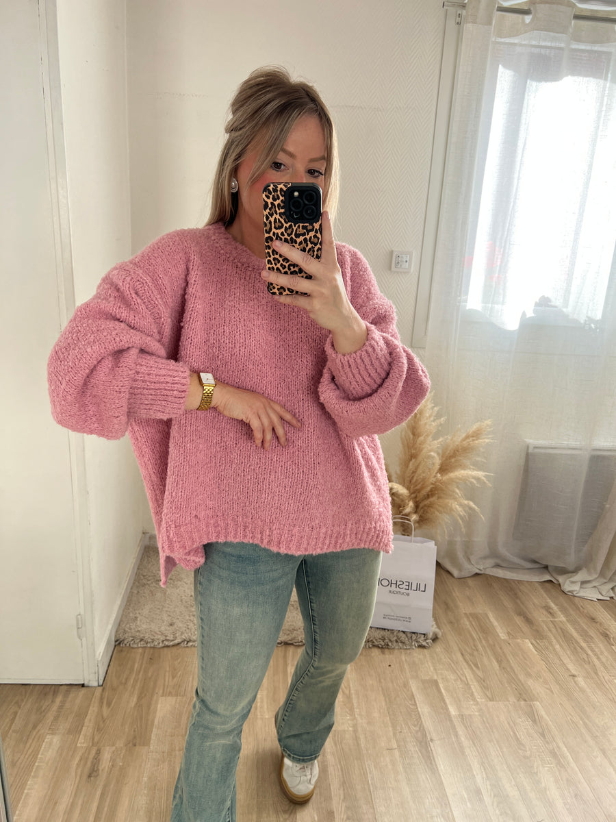 LE PULL AMPLE ROSE