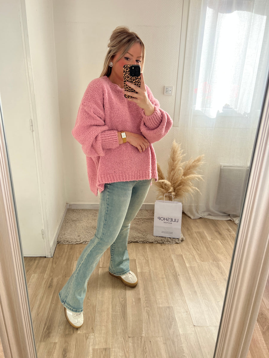 LE PULL AMPLE ROSE