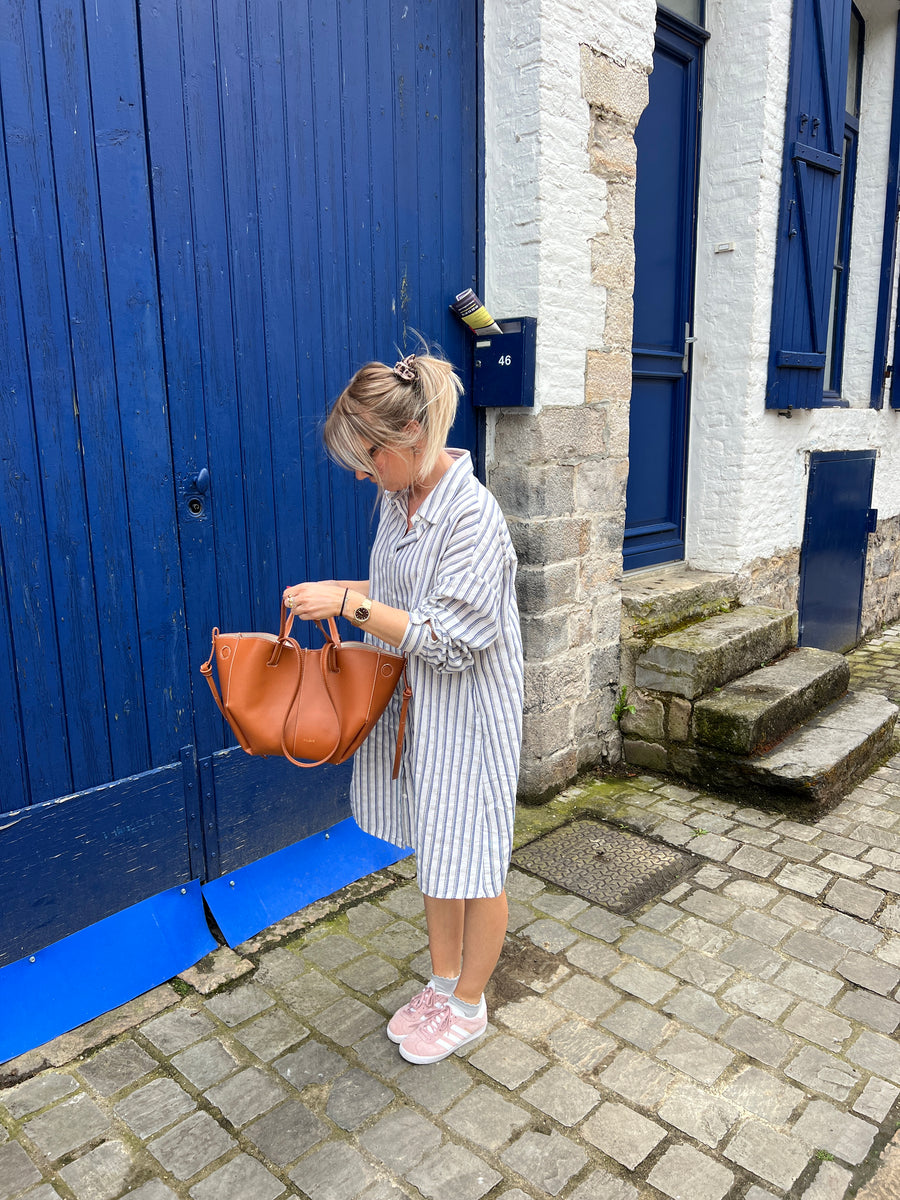 LA ROBE CHEMISE BLEU