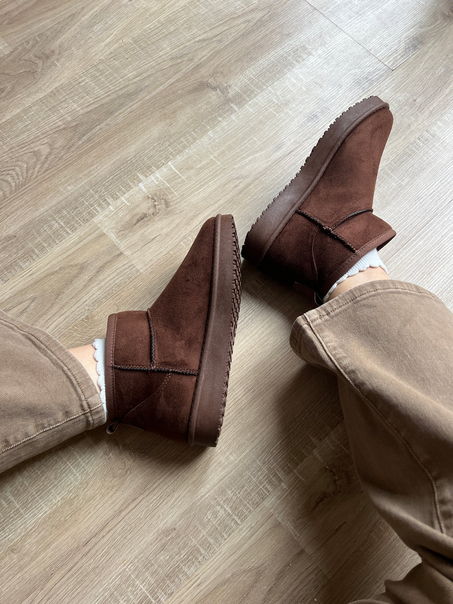 LES BOOTS MARRON