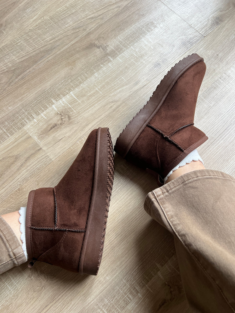 LES BOOTS MARRON