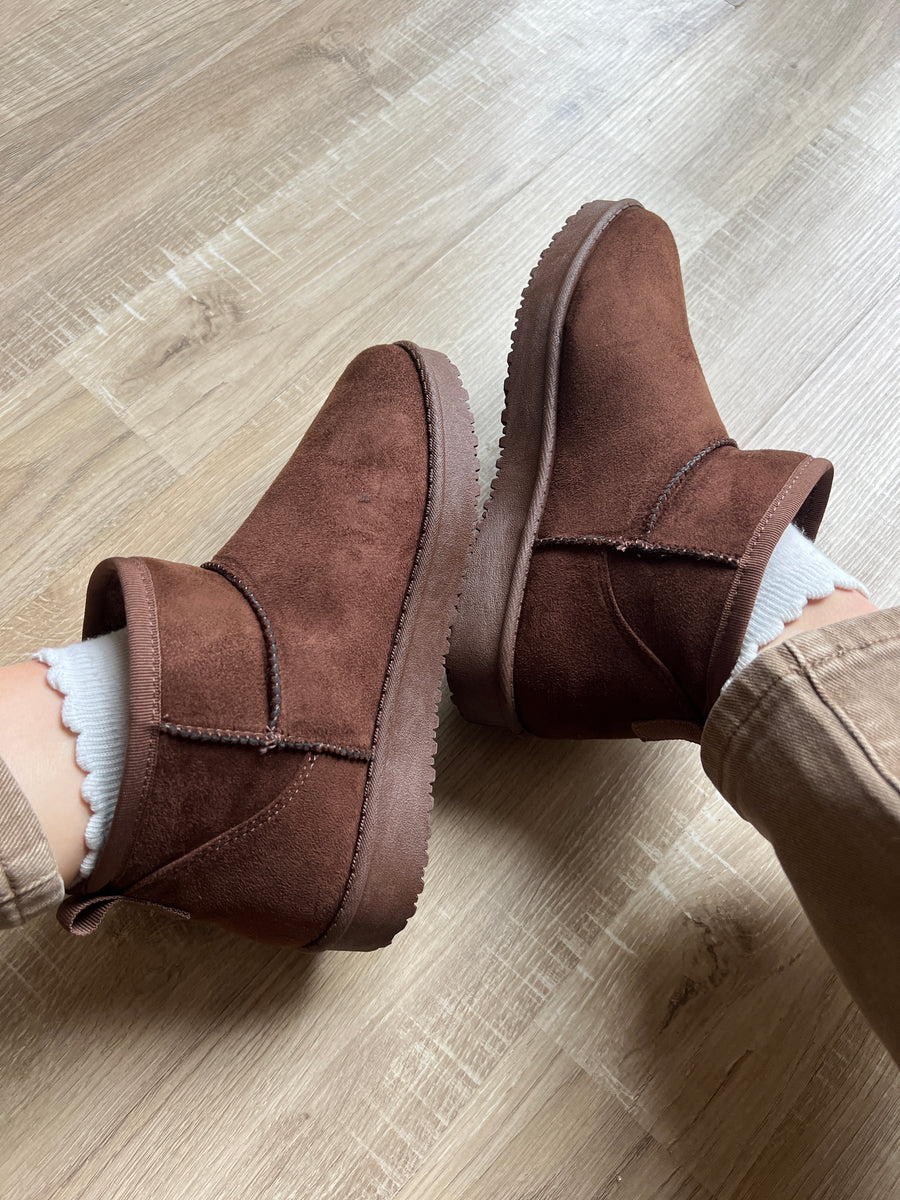 LES BOOTS MARRON